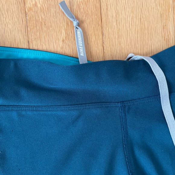 Nike dri-fit half running tights back pocket Size M - Picture 3 of 7